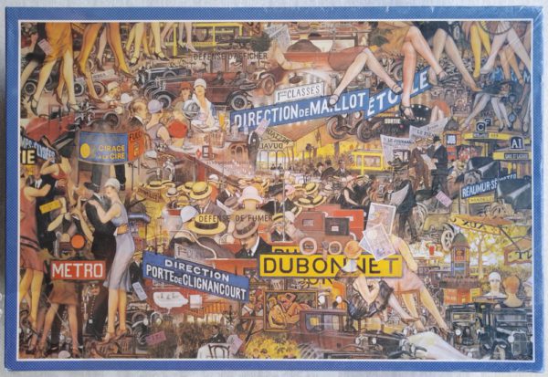 Image of the puzzle 6000, MB, Paris Impressions, Alexandre Roubtzoff, Factory Sealed, Picture of the box