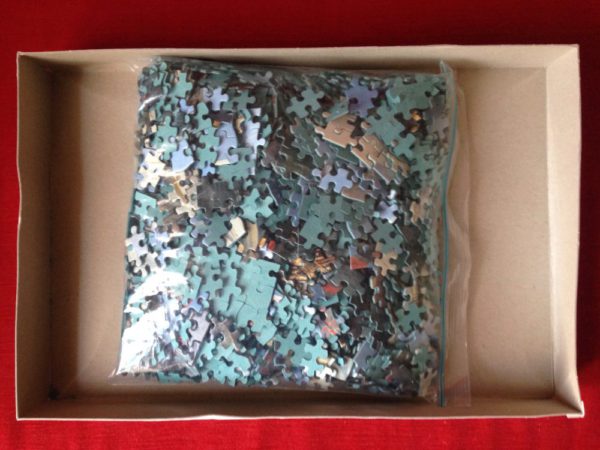 Image of the Puzzle 1500, F.X. Schmid, Tribute to Nelson, Picture of the bag with the pieces