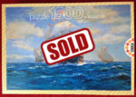 Image of the puzzle 1500, Educa, The Ships of Columbus, Complete, Picture of the box