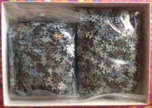 Image of the Puzzle 3000, Jumbo, Relaxation in the Garden, Complete, Picture of the Bag