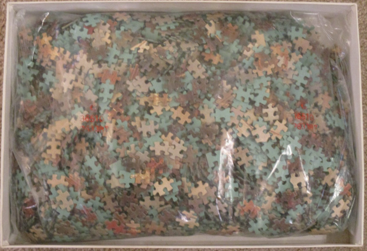 Image of the puzzle 4000, Educa, The Battle of Lepanto, Antonio de Brugada, Picture of the bag