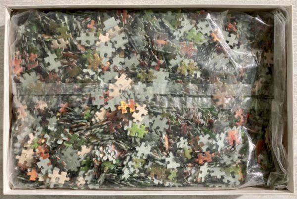 Image of the puzzle 3000, F.X. Schmid, Fall in Villnöß Valley, Sealed Bag, Picture of the bag
