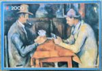 Image of the puzzle 2000, MB, The Card Players, by Paul Cézanne, Complete, Picture of the box