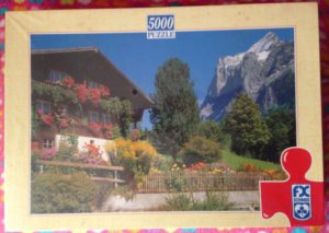 Image of the puzzle 5000, F.X. Schmid, Wetterhorn, Grindelwald, Switzerland