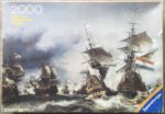 Image of the puzzle 2000, Ravensburger, Naval Battle, Complete, Picture of the box