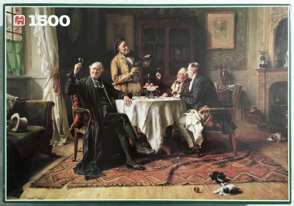 Image of the puzzle 1500, Jumbo, A Fine Vintage, by Gerard Portielje, Complete, Picture of the box