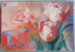Image of the puzzle 1500, Jumbo, Tulips, Igor Levashov, Factory Sealed, Picture of the box