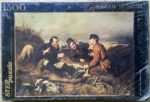Image of the Puzzle 1500, Step, Hunters on a Halt, Factory Sealed, Picture of the Box