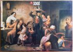 Image of the puzzle 3000, Jumbo, The Image Peddler, Francis William Edmonds, Complete, Picture of the box