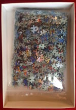 Image of the puzzle 1500, Jumbo, Hydra Island, Greece, by Antonios von Santorini, Picture of the bag