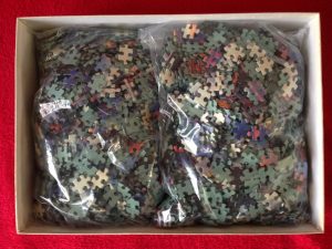 Image of the Puzzle 3000, Nathan, Clouds and Reflections, Complete, Picture of the Bag