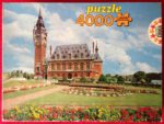 Image of the puzzle 4000, Educa, Calais Town Hall, France, Complete, Picture of the box
