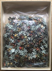 Image of the puzzle 1500, Ravensburger, Holy Family, by Jan Brueghel the Elder, Complete, Picture of the bag