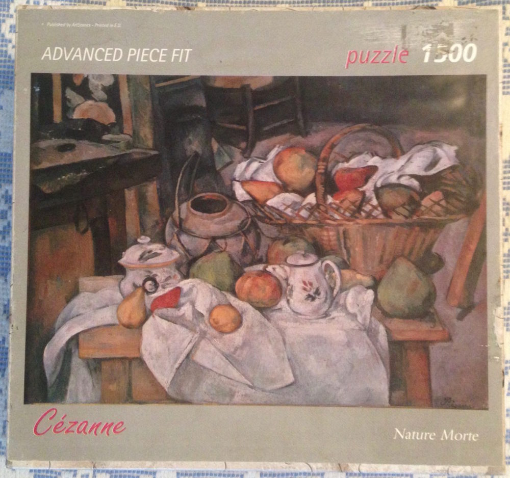 Jigsaw Cezanne Nature Morte Puzzle 1500 Pieces Famous Painting Advanced Fit Art Stones 