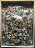 Image of the puzzle 1500, Ravensburger, Sunflowers, by Vincent Van Gogh, Complete, Picture of the bag