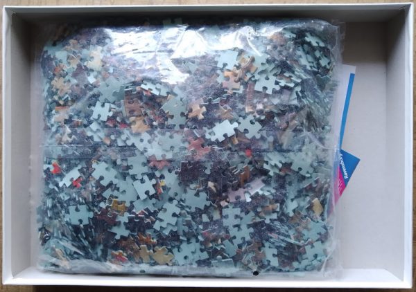 Image of the puzzle 2000, Ravensburger, Gallery of a Collector, by Frans Francken the Younger, Sealed Bag, Picture of the bag