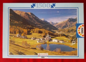 Image of the puzzle 1500, Educa, Grisones, Switzerland, Sealed Bag