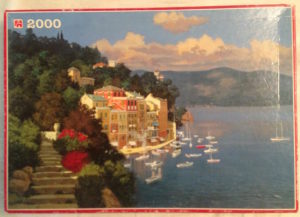 Image of the puzzle 2000, Jumbo, Morning Walk, by Lucio Sollazzi, Complete, Picture of the box