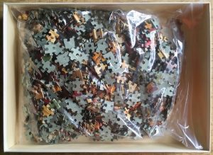 Image of the puzzle 1500, Ravensburger, The Coronation of Napoleon, Jacques-Louis David, Complete, Picture of the bag