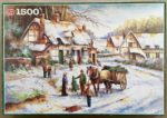 Image of the puzzle 1500, Jumbo, Days Gone By, by Unknown Artist, Complete, Picture of the box