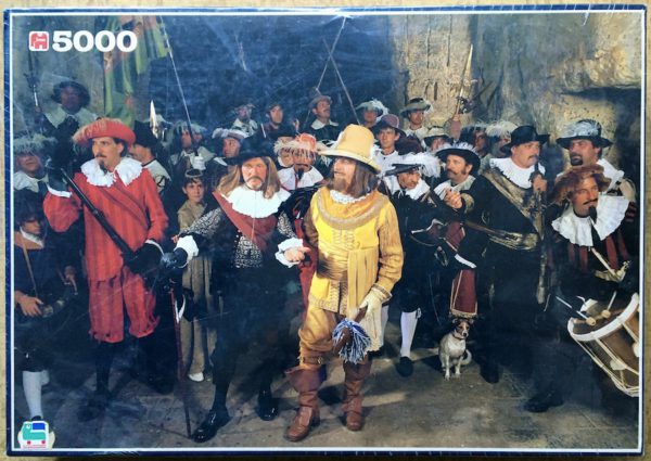 Image of the puzzle 5000, Jumbo, Night Watch Alive, Factory Sealed