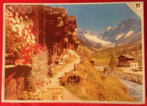 Image of the puzzle 3000, Diset, Lotschental, Complete, Picture of the box