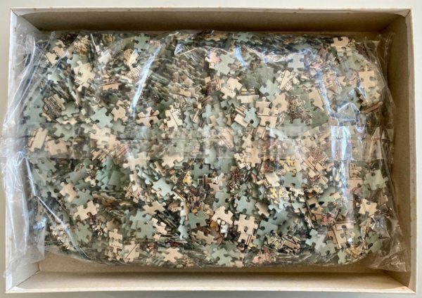 Image of the puzzle 4000, Piatnik, Historical Map of Europe 1663, Sealed Bag, Picture of the bag