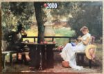 Image of the puzzel 2000, Jumbo, In love, by Marcus Stone, Complete, Picture of the box