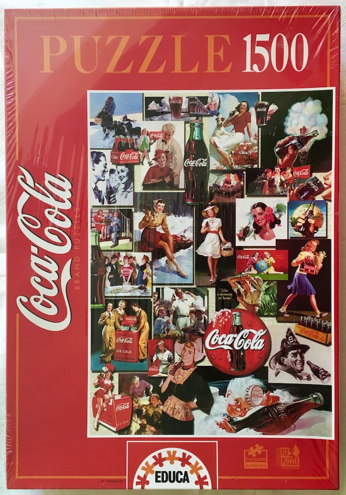 1500, Educa, Coca Cola, Factory Sealed Image of the puzzle 1500, Educa, Coca Cola, Factory Sealed