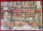 Image of the puzzle 1500, Jumbo, Bistro de la Gare, by Colin Warden, Picture of the box
