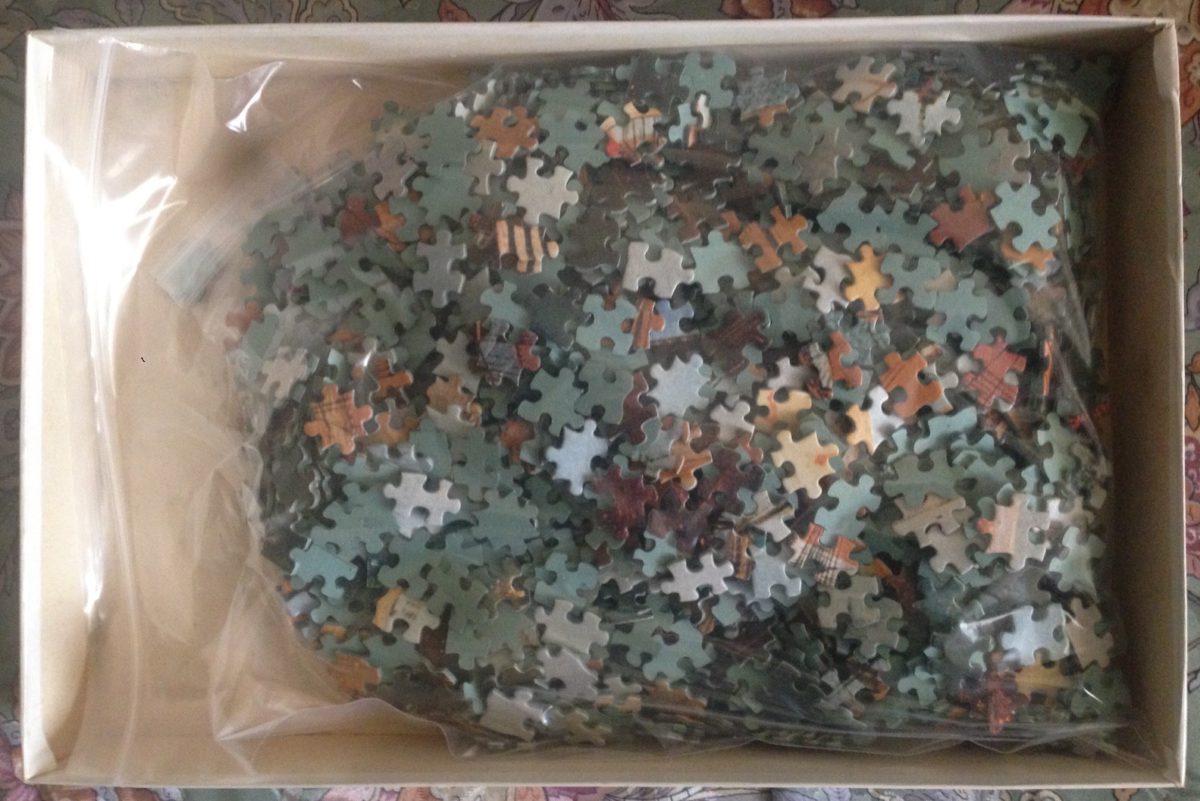 Image of the puzzle 1500, F.X. Schmid, The Battle of Cadiz, by Aert Anthonisz, Picture of the bag