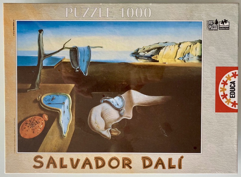 Puzzle Arte 1000 pezzi Dalì The Persistence of Memory Eurographics 