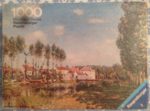 Image of the puzzle 1000, Ravensburger, The Bank of Loing near Moret, Alfred Sisley, Complete, Picture of the box