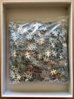 Image of the puzzle 2000, MB, The Grape Harvest, by Francisco de Goya, Sealed Bag, Picture of the bag