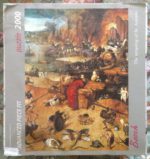Image of the puzzle 2000, Art Stones, The Tempting of Saint Antonio, by Bosch, Sealed Bag, Picture of the box