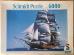 Image of the puzzle 6000, Schmidt, Sailing Ship, Picture of the box