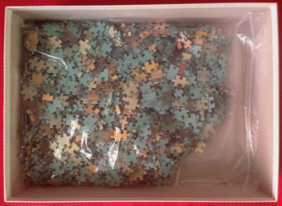 Image of the puzzle 1500, Ricordi, Cherubini, by Raphael, Complete, Picture of the bag