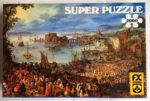Image of the puzzle 2000, F.X. Schmid, The Fish Market, by Jan Brueghel the Elder, Complete, Picture of the box