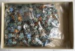 Image of the puzzle 2000, F.X. Schmid, The Fish Market, by Jan Brueghel the Elder, Complete, Picture of the bag