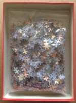 Image of the puzzle 1000, Falcon, Queen Mary, Evening Departure, by Kevin Walsh, Complete, Picture of the Bag