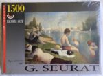 Image of the puzzle 1500, Ricordi, Bathers at Asnières, Factory Sealed, Picture of the box