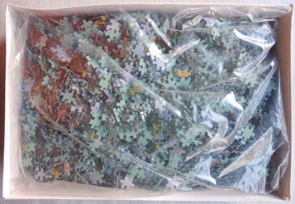 Image of the puzzle 5000, Educa, Neuschwanstein Castle, Germany, Sealed Bag, Picture of the bag