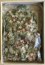 Image of the puzzle 1500, Jumbo, The Flower Market, Boulogne, Alfred Illman Glendening, Complete, Picture of the bag