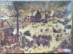 Image of the puzzle 2000, Hestair, The Census at Bethlehem, by Pieter Bruegel the Elder, Sealed Bag, Picture of the box