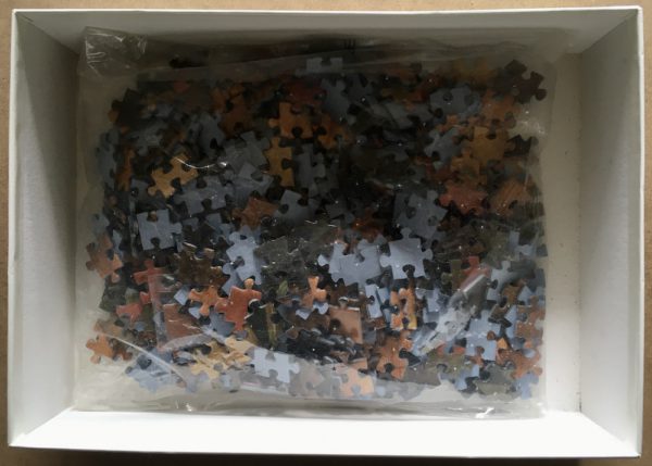 Image of the puzzle 500, Ricordi, Musician Angel, by Rosso Fiorentino, Complete, Picture of the bag