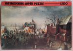 Image of the puzzle 1500, F.X. Schmid, Winter Landscape near IJsselmuiden, by Hendrick Avercamp, Picture of the box