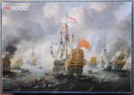 Image of the puzzle 3000, Jumbo, Medway Disaster, Willem van de Velde the Elder, Incomplete, Picture of the box