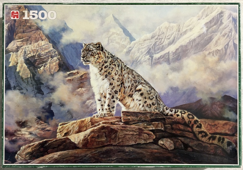 1500, Jumbo, Mountain Domain, by Willem S. De Beer, Complete, 2020-09-30 Image of the puzzle 1500, Jumbo, Mountain Domain, by Willem S. De Beer, Complete, Picture of the box