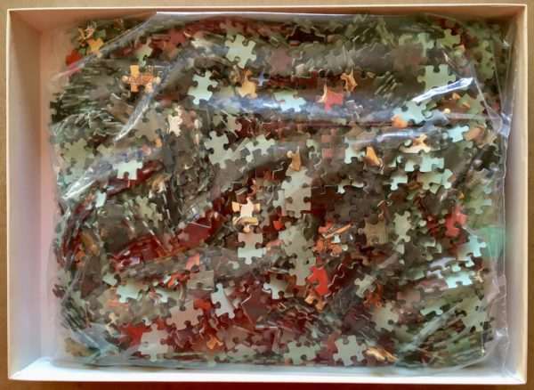 Image of the puzzle 2000, Sunbird, The Entry of Henry IV into Paris, François Gérard, Sealed Bag, Picture of the bag