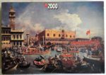 Image of the puzzle 2000, Jumbo, Venice, Italy, by Canaletto, Complete, Picture of the box